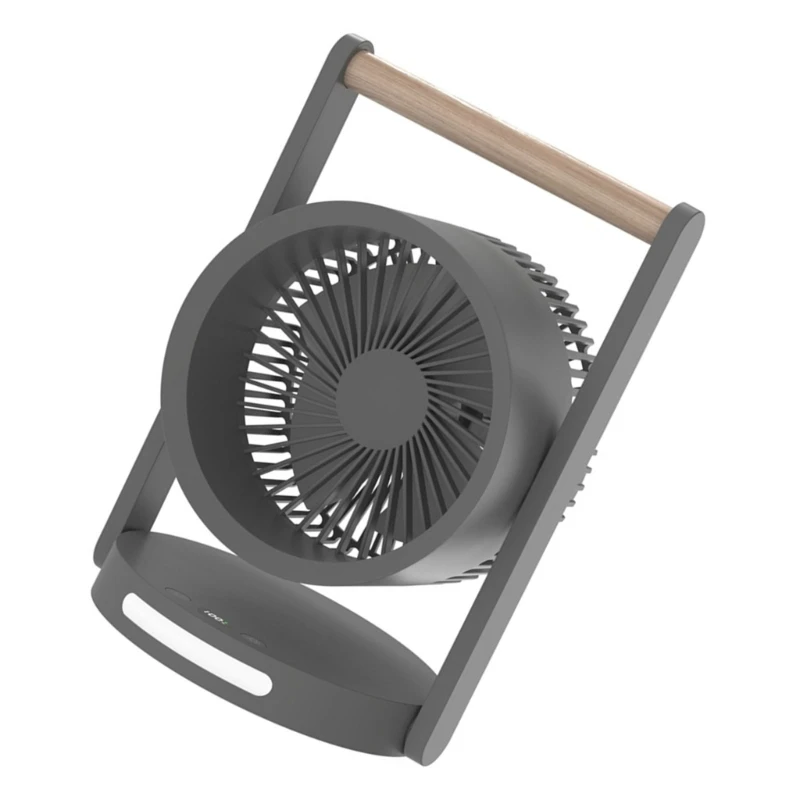 Ventilateur bureau efficace petit ventilateur pratique 3600mAh ventilateur électrique refroidisseur d'air