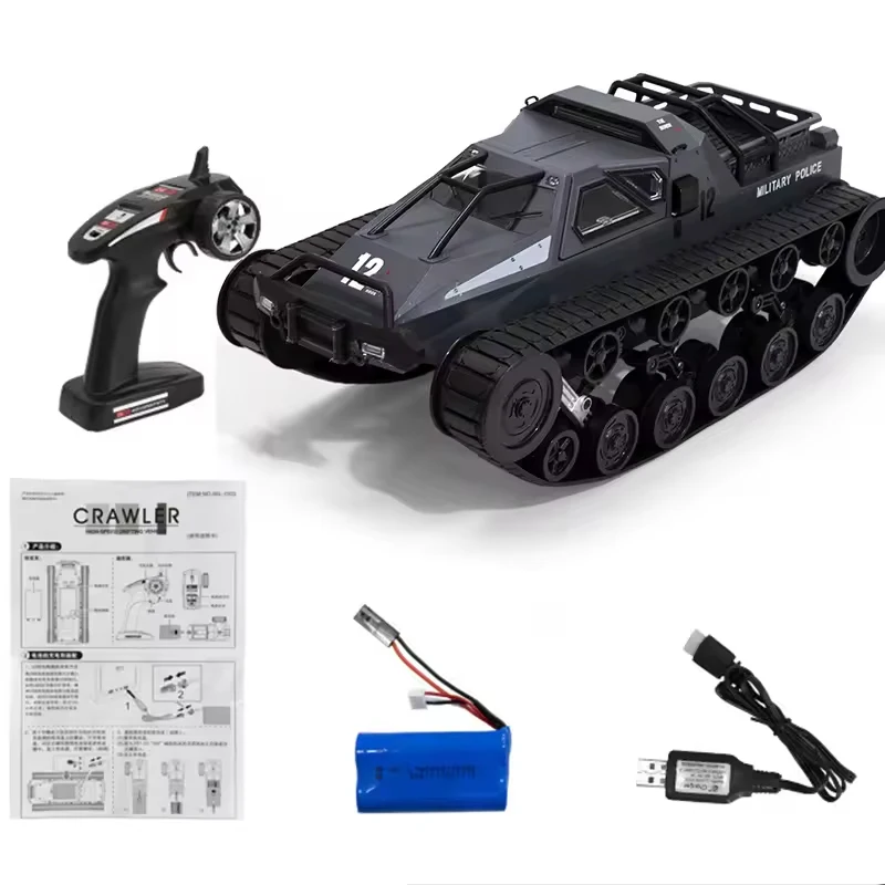 JJRC Q79 1/12 RC Tank Car 2.4G Drift RC Battle Tank High Speed Car Large Electric Off-road Tank Atunt Car Toy Model  kids Toys