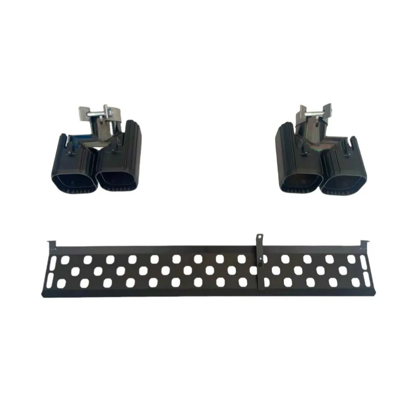 

Подходит для Land Rover Defender 110, модифицированная, 90°, четырехвыпускная выхлопная труба второго поколения, хвостовое горло