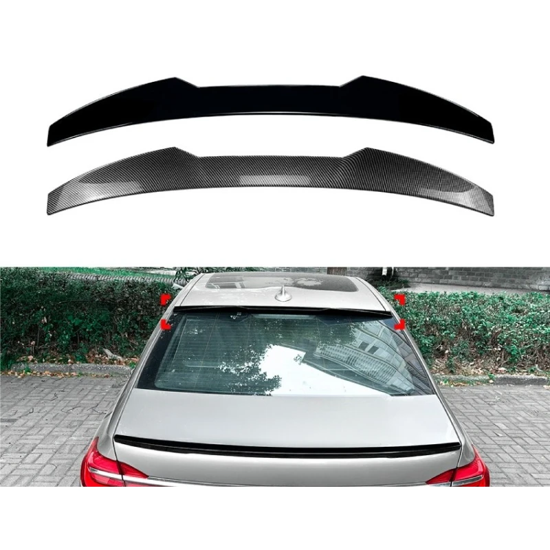 

For BMW 7 Series G11 G12 2016-2022 Blade-Style Roof Spoiler Trunk Spoiler Air Deflector Customized Exterior Styling Drill-Free