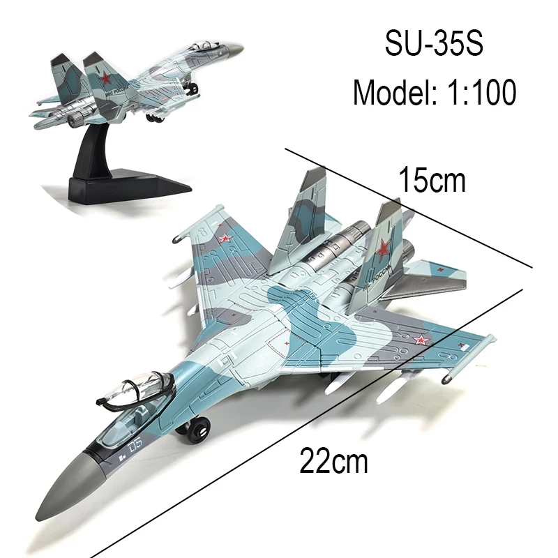 SU-57S Kampfjet 1/72 Plastik-Bausatz Militärflugzeugmodell Heimdekoration Sammlerstück Kreatives Geschenk (Inklusive Standfuß) – Detail 20
