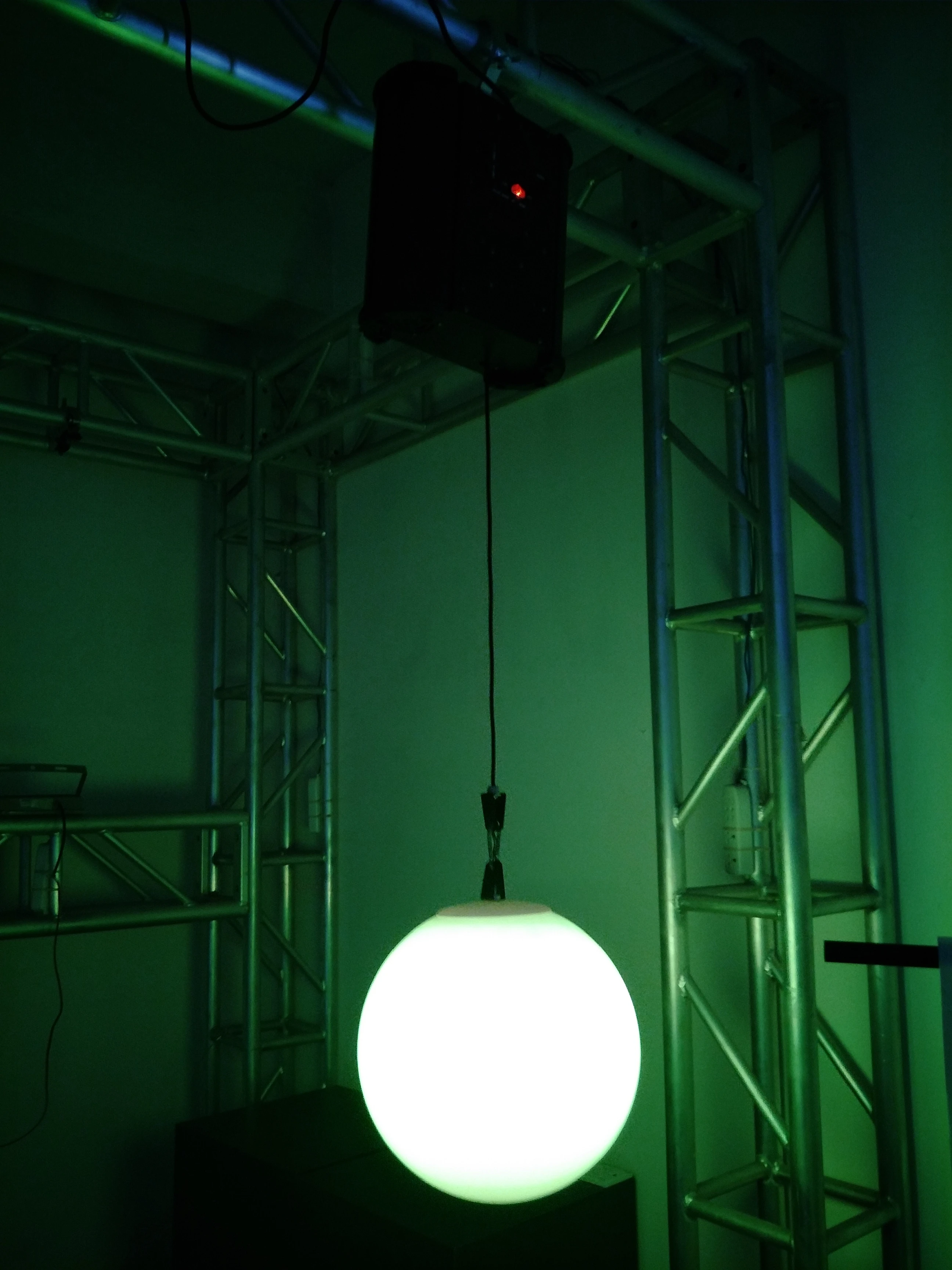 1pcs/lot DMX512 3D rgb 3in1 led dmx led lifting hanging pixel ball cuboid and cube