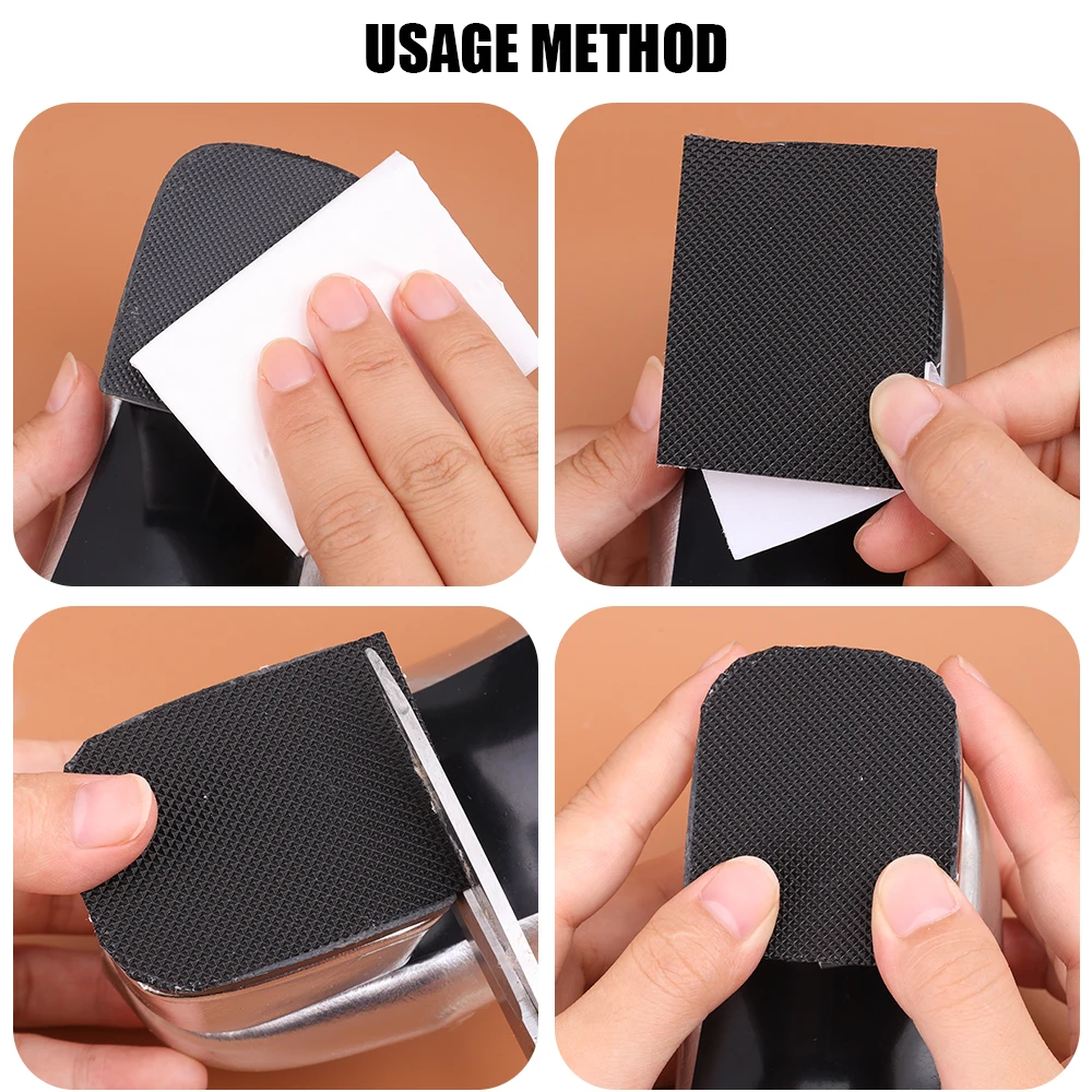 ذاتية اللصق المضادة للانزلاق وحيد ملصقات كتم وسادة النعال إصلاح تسولي النعال الرجال النساء الأحذية يمكن ارتداؤها منصات إكسسوارات أحذية