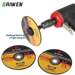 75mm Cutting Wheel Disc Resin Circular Saw Blade Thick 1.2/1.6/1.8mm Cut Off Discs Angle Grinder Power Rotary Tools with Mandrel