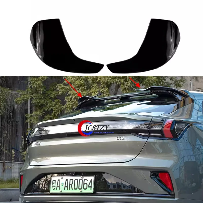 

For ZEEKR 001 2021-2023 top high quality ABS Plastic Unpainted Color Rear Spoiler Wing Trunk Lid Cover Car Styling