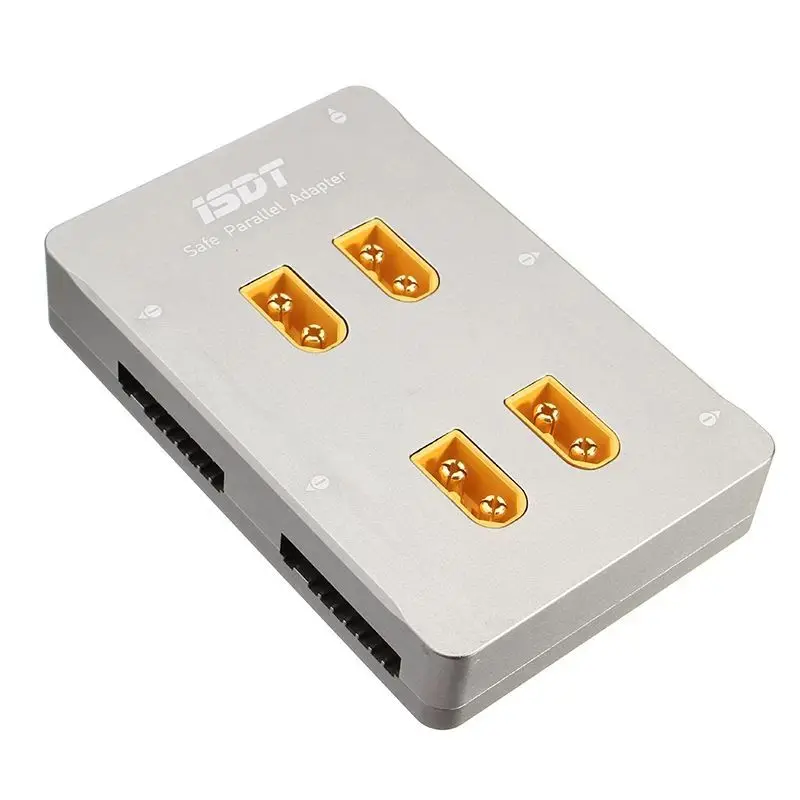 ISDT XT60 CNC Parallel Charging Board 1-8S Safe Parallel Board  for Lipo Gaoneng Tattu Battery ISDT 4860 4860S