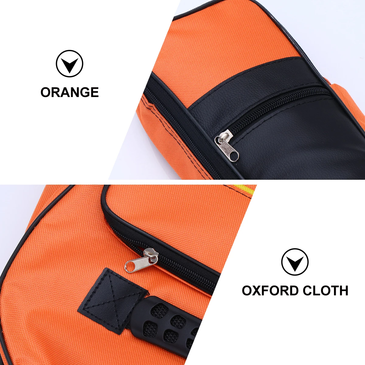 

40 /41 Backpacks Waterproof Guitar Bag Case Padded Acoustic Electric Ballad Orange Double Strap Folk Travel