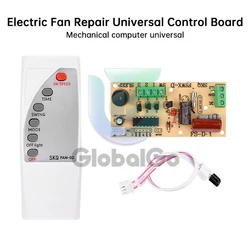 Electric Fan Universal Repair Board Universal Modified Circuit Board Control Board Repair Board with Controller Remote Control