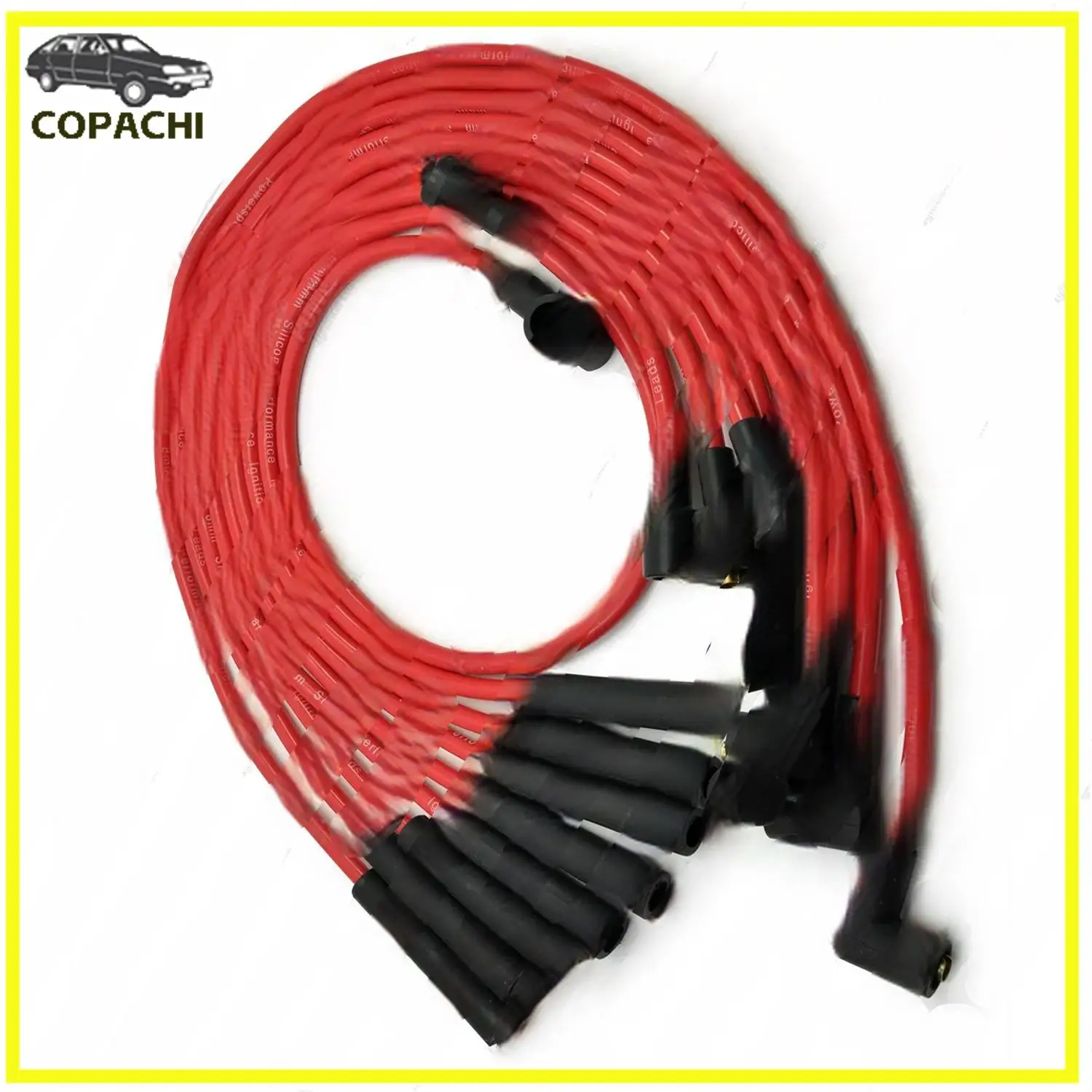 

9 шт., 8 мм, силиконовые провода HT для Land Rover SD1 P6 MGV8 3,5 3,9 4,2, автомобильные аксессуары для двигателя, запасные части