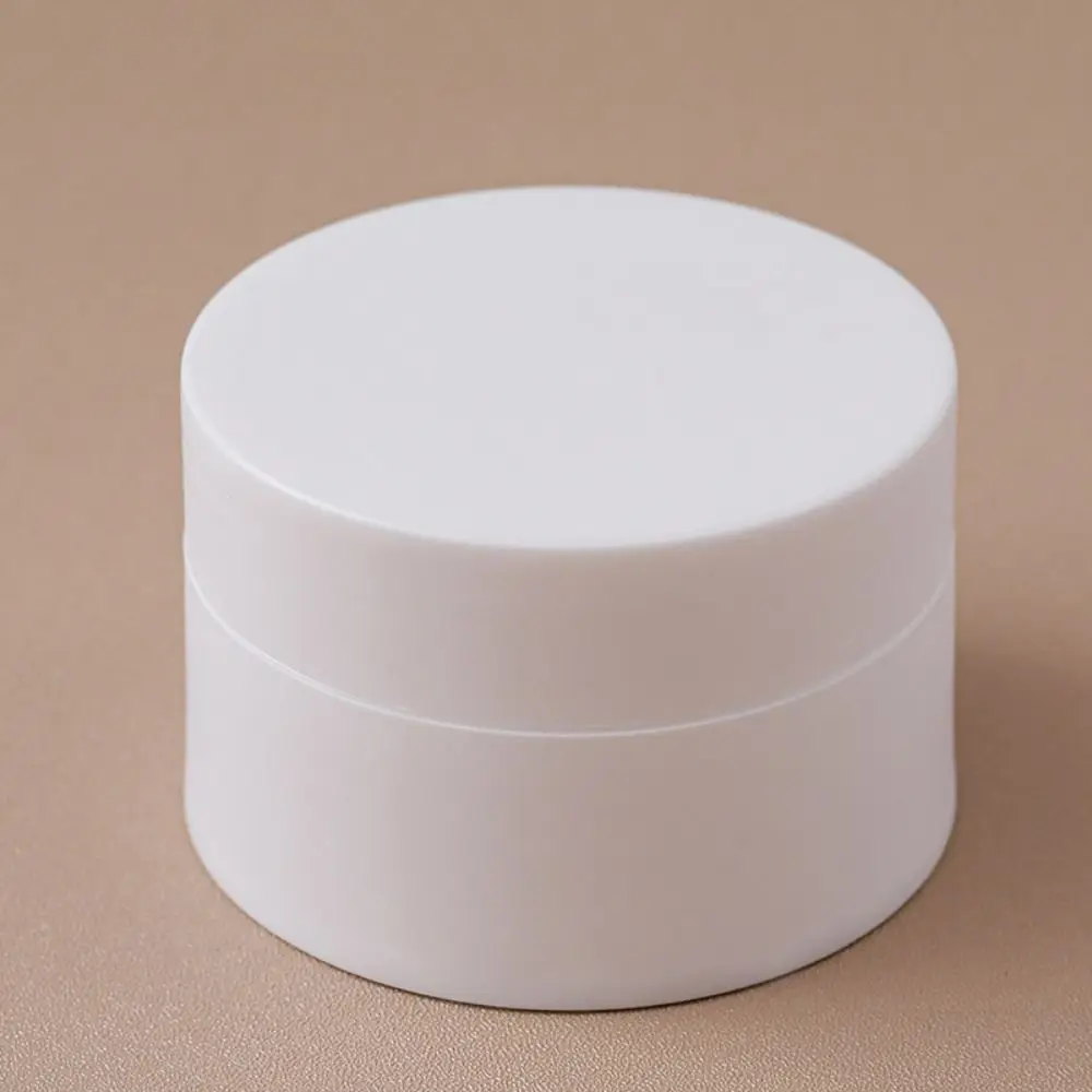 Round Face Cream Bottles 5-100g Empty Cosmetic Cream Jars Plastic Makeup Jar Lip Balm Container Cans Refillable Bottles