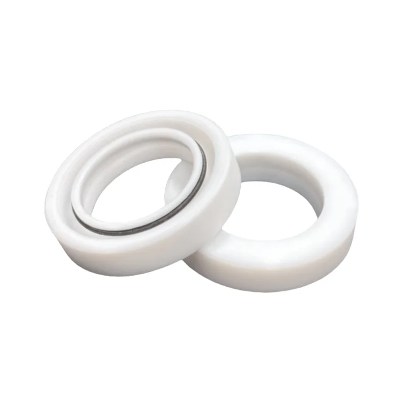 

1Pcs White High Temperature Wear-resistant PTFE Frame Oil Seal Rotary Frame Oil Size 16*26*7-140*170*15mm Seal Pan Seal