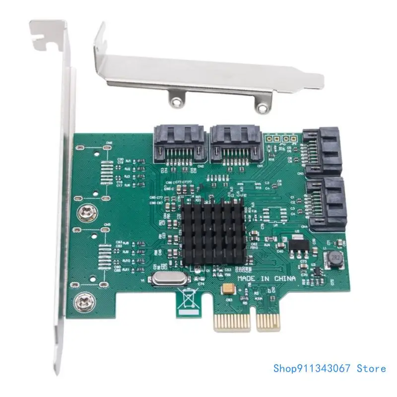 

Stable and Compatible PCIe to 7PIN Adapter with 4Port for DIY Users Drop shipping