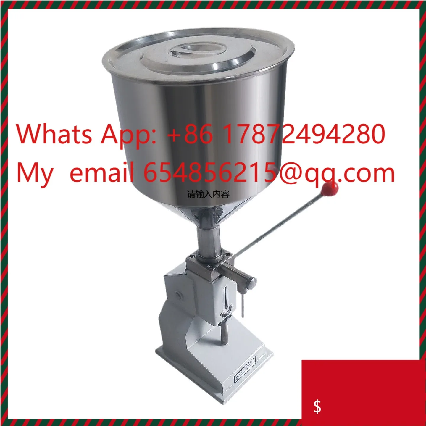 Factory direct upgraded A03 manual filling machine small dosing filling machine