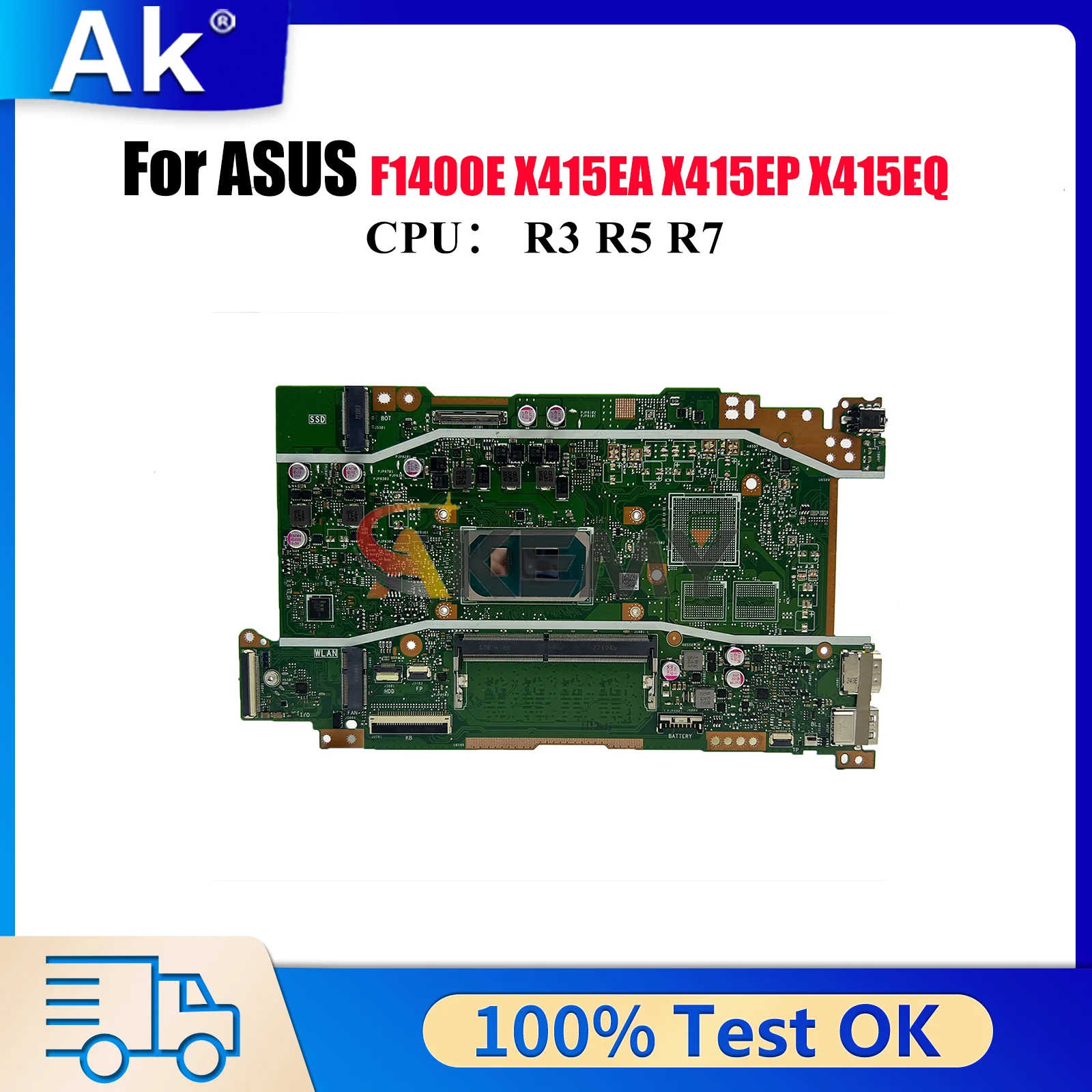 X415EA Laptop Mothe… - image