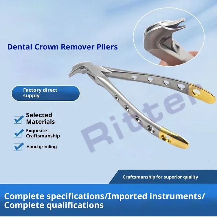 

Medical imported dental porcelain crown metal automatic removal and crown removal dental instrument