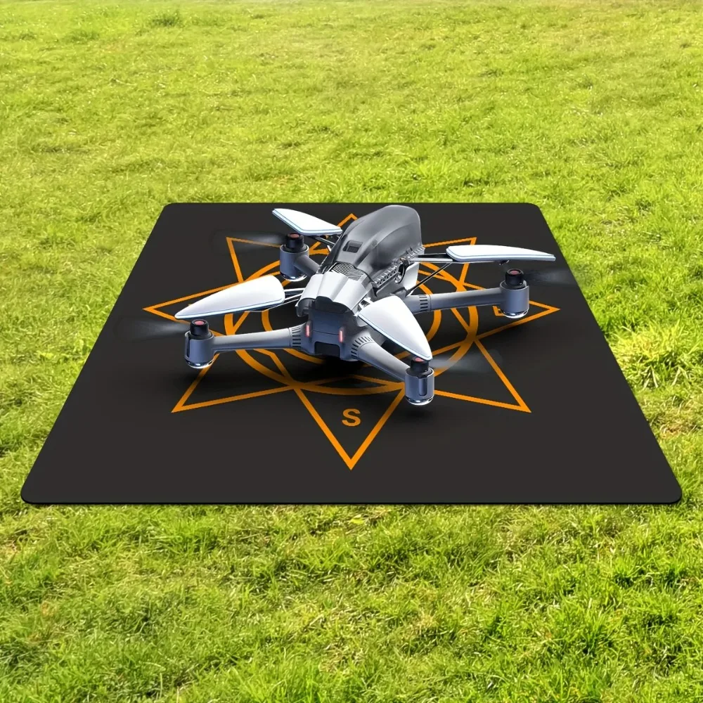 Drone Landing Pad Rubber Base Portable Durable 50X50CM Drone Helipad RC Dron Mat Quadcopter Parking Apron Pad