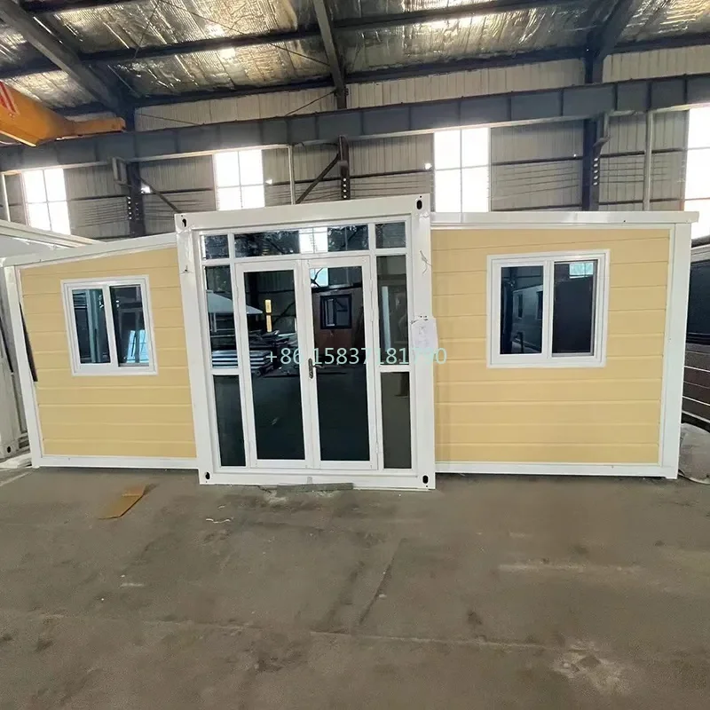 China Folding Container House Movable Container Home Modular Portable Tiny Homes Container House 20FT 40ft Villa for Australia