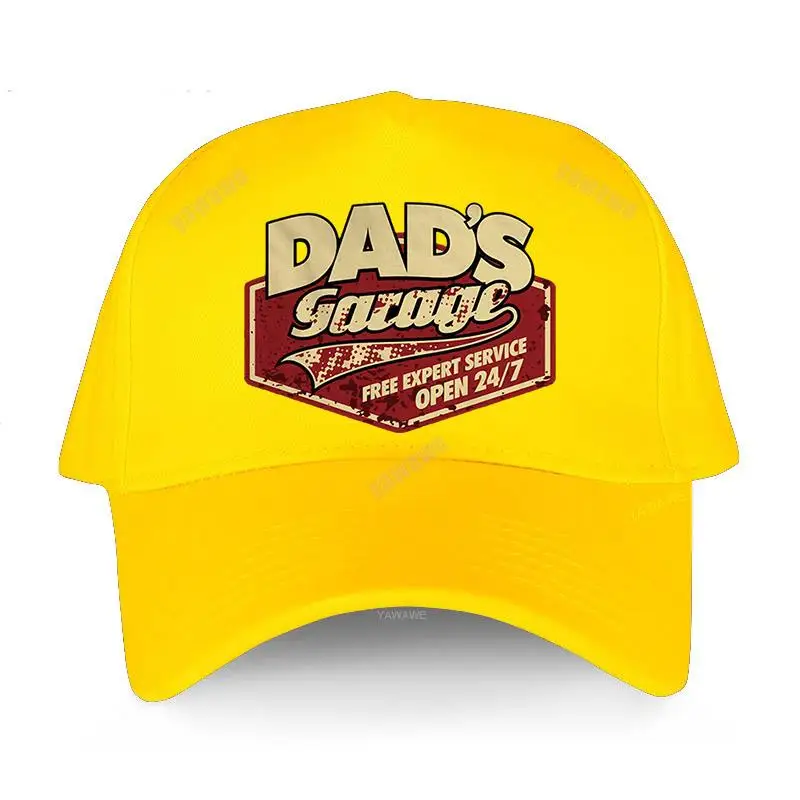 Baseball caps men's original brand short visor hat DAD'S GARAGE FREE EXPERT SERVICE OPEN Unisex Snapback hats luxury Women's cap