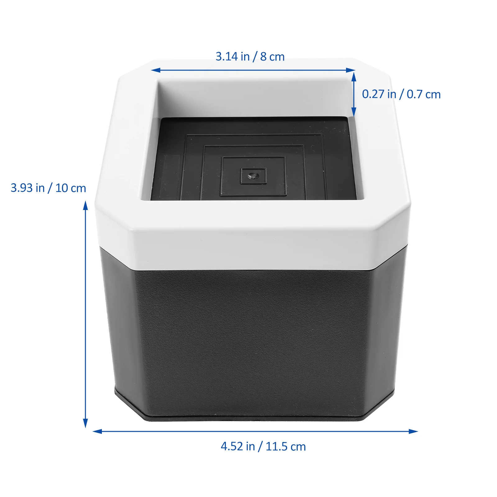 

4pcs Heavy Duty Plastic Bed Risers Anti-Slip Floor Pads Furniture Feet Elevators Table Lifter Couch Heightening Pads