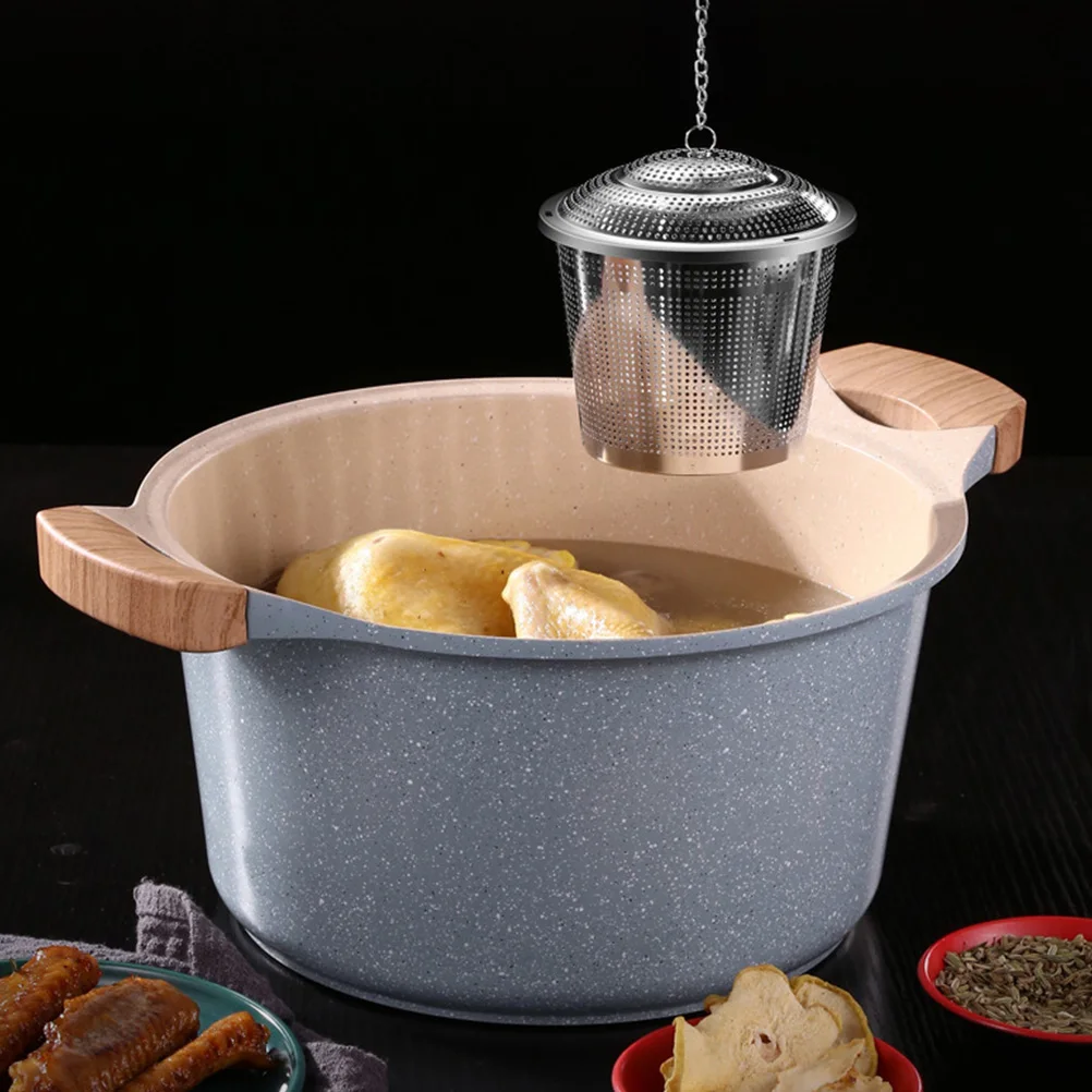 

Tea Strainer Stainless Steel Seasoning Ball Filter Food Bag Strainers Fine Mesh