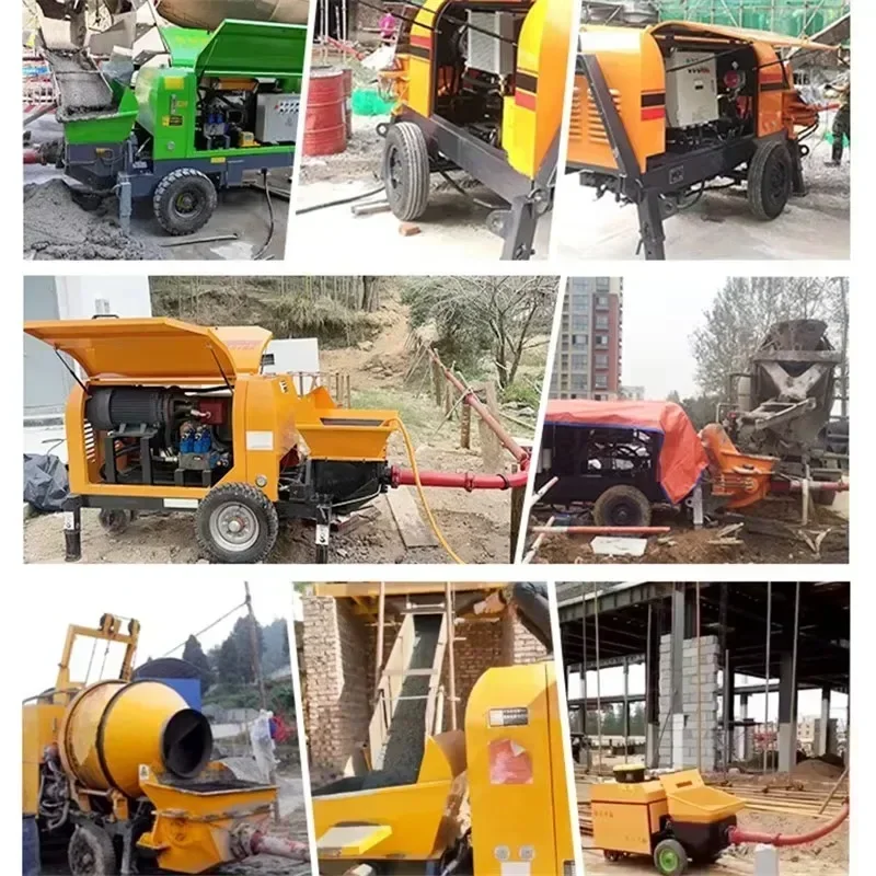 Concrete Pump Mixer Truck Concrete Pump Truck Concrete Pump For Construction Works