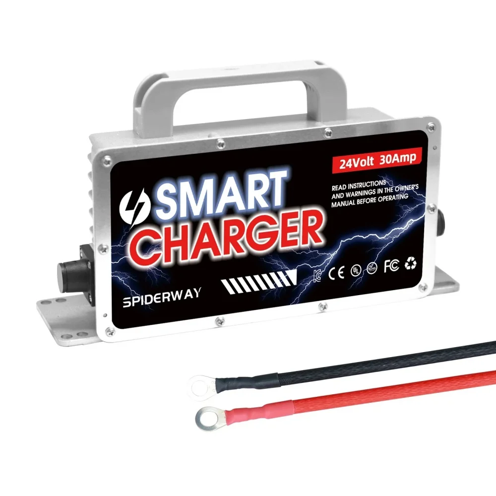 

24V (29.2V) 30A LiFePO4 Liuthium Battery Charger for Marine Forklift Pallet Jack