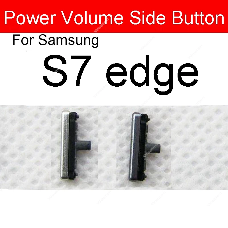 For Samsung Galaxy S3 i9300 S7 Edge J5 J7 2016 J510 J710 / J3 J5 J7 2017 J730 J530 J330 Volume Power On Off Side Button Key