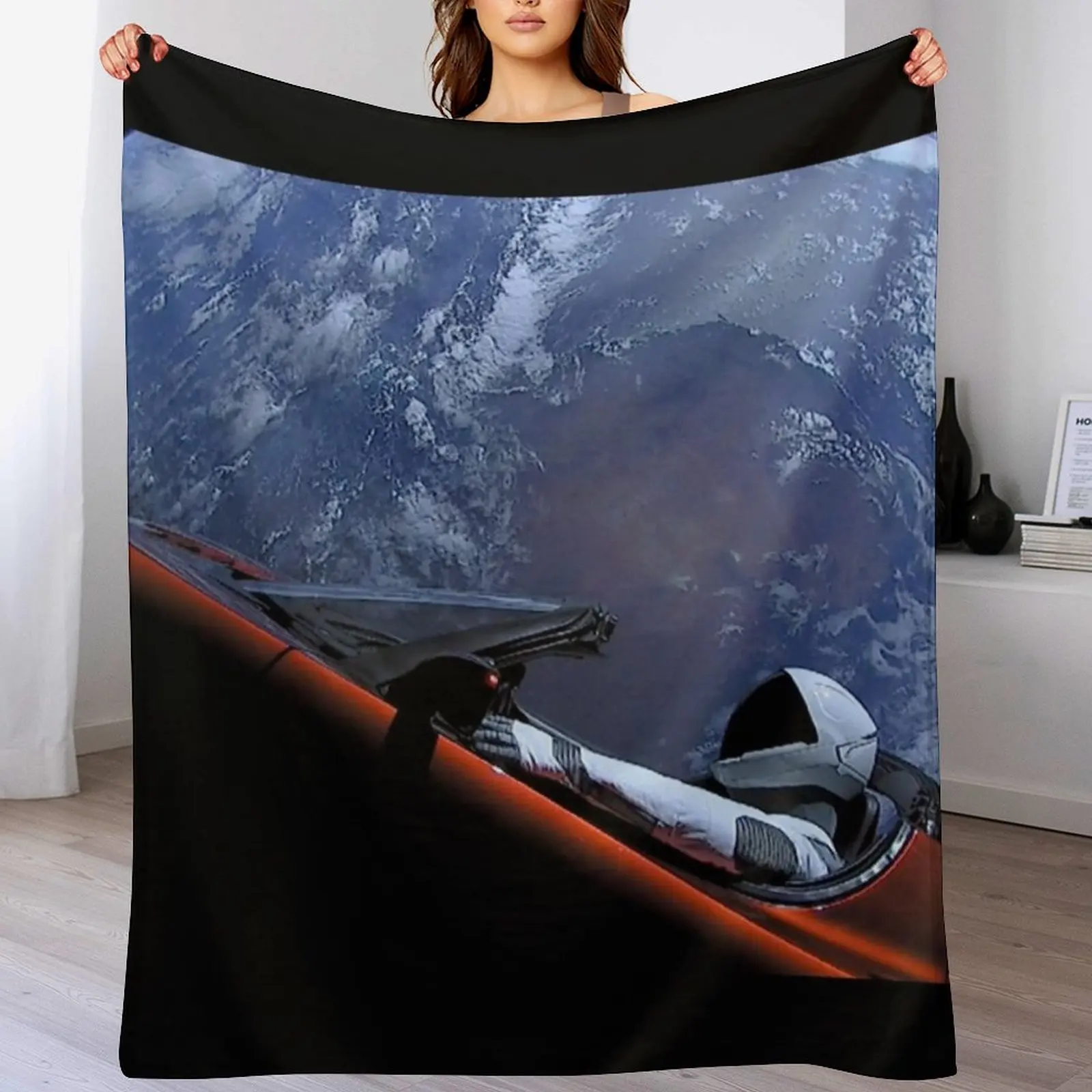 

The SpaceX Starman Throw Blanket for babies Custom Soft Decorative Sofa Blankets