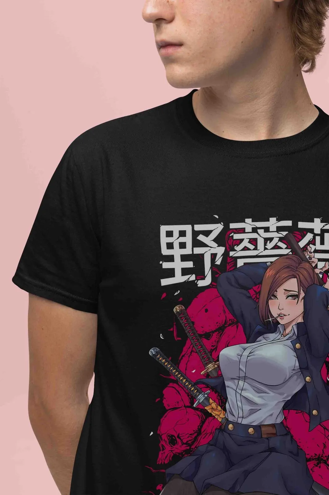 Jujutsu Kaisen Shirt Nobara Kugisaki T-Shirt Sukuna Mahito JJK Anime Unisex Tee