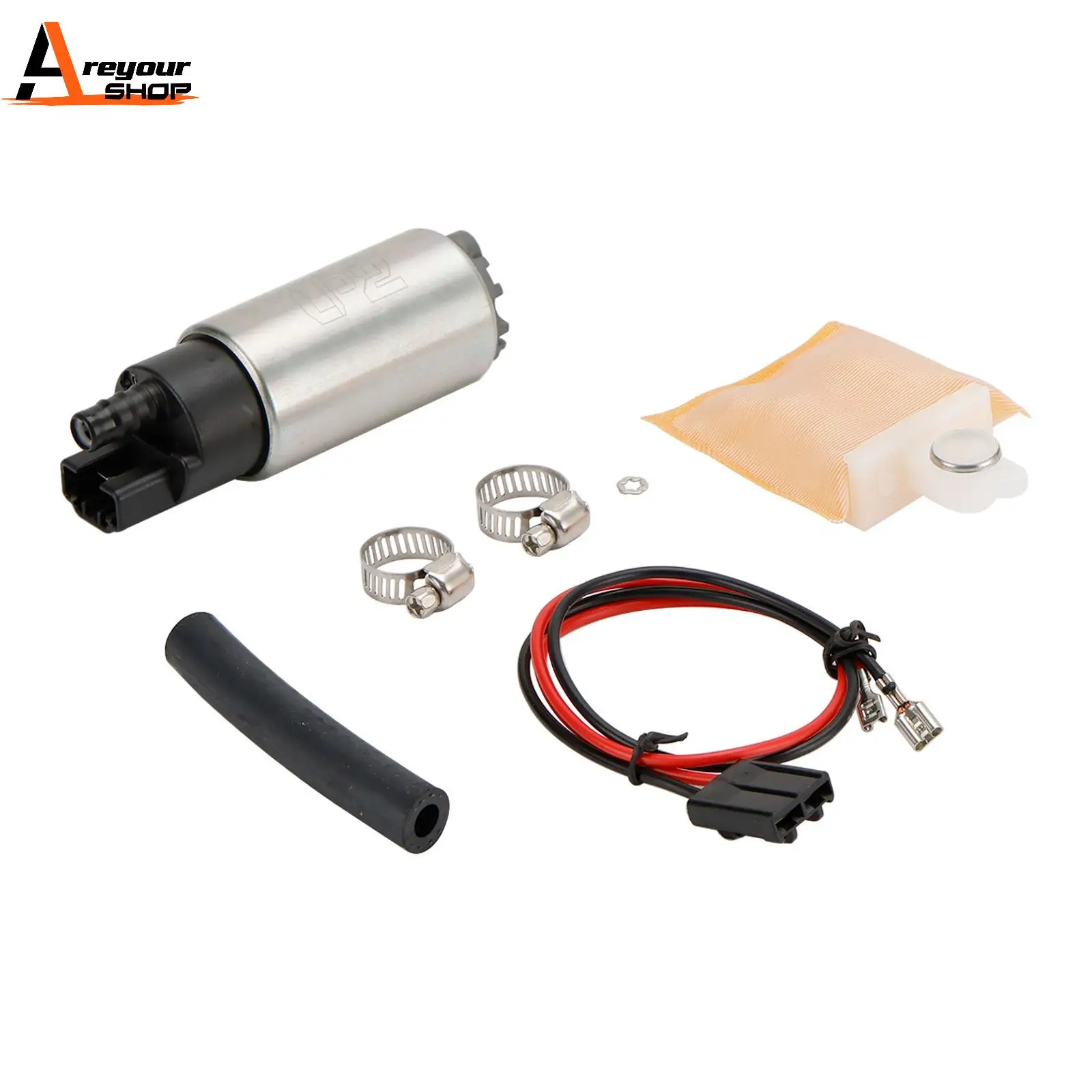 Areyourshop Fuel Pump Assy Fits John Deere 445 Garden Tractor AM117108 and Kawasaki FD620D