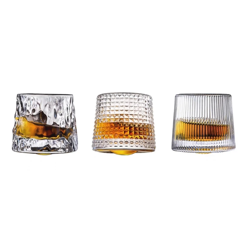 

160ml Whiskey Glass, Old Fashioned Rocks Glasses, Glassware for Cocktail Scotch, Bourbon, Gin, Voldka, Brandy Cocktail Tool