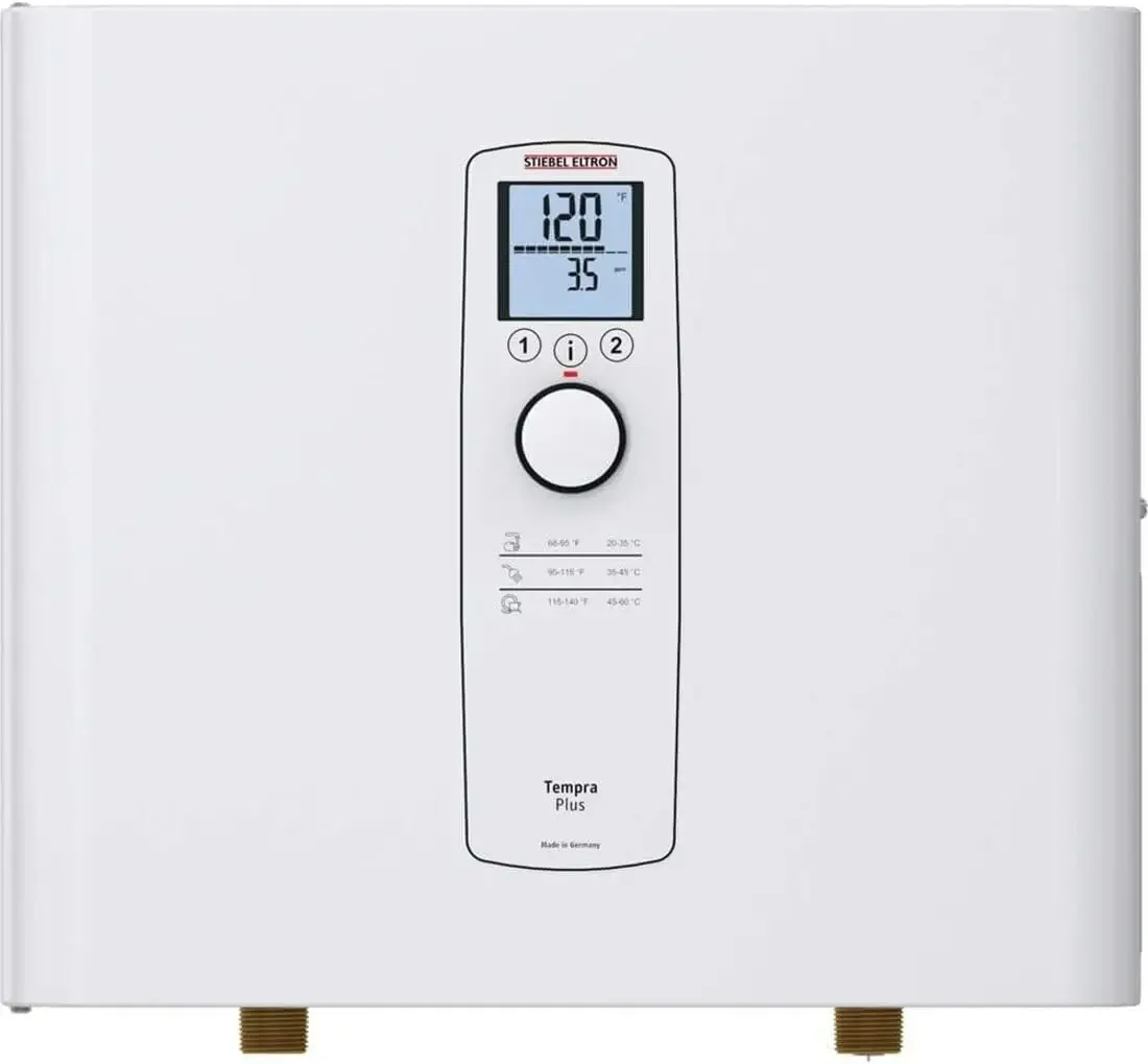 Water Heater – Tempra 29 Plus – Electric, On Demand Hot Water, Eco, White, 23