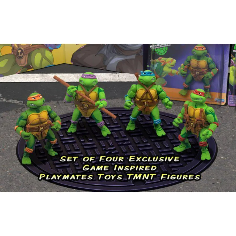 

Фигурка «Горрепаха-ниндзя» SHREDDER'S REVENGE ULTIMATE EDITION COLLECTOR'S EDITION Леонардо Микеланджело Донателло Рэфаэль