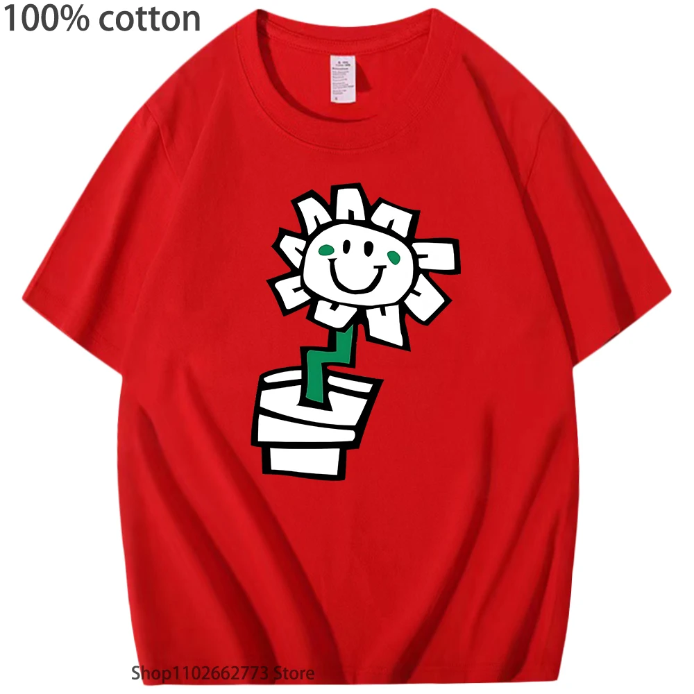 G-green Day Rock Band Tshirt Kerplunk Flower T-Shirts for Women/Men T Shirt Rock Band Tees 100%Cotton Summer Clothing Unisex Y2k