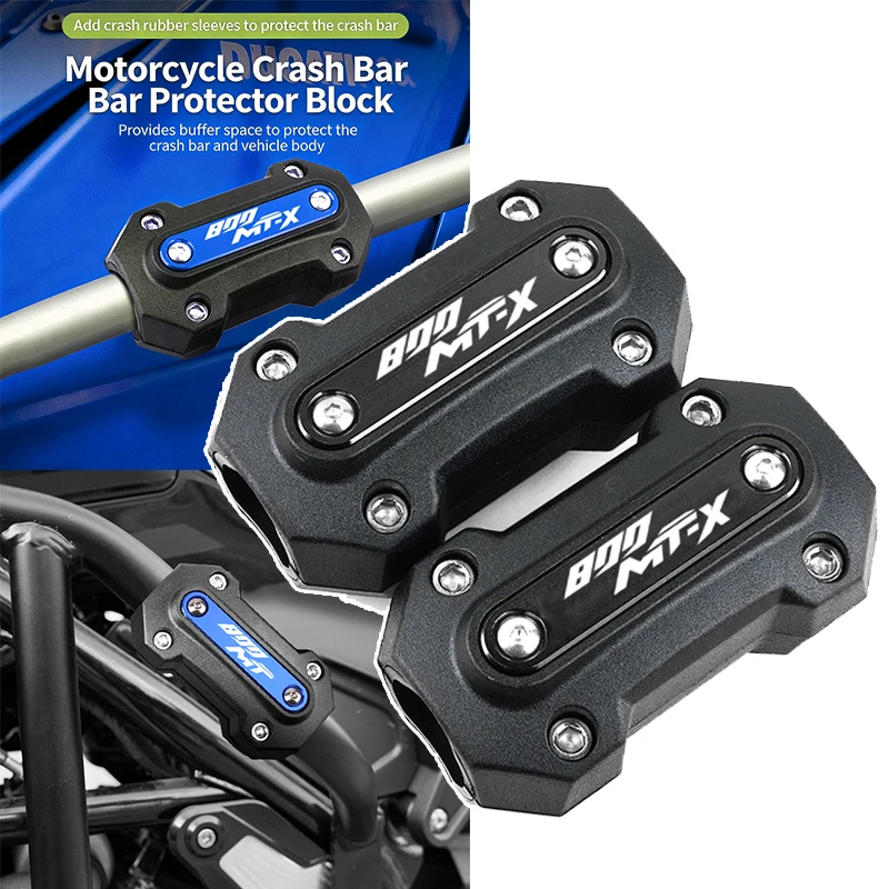 

Motorcycle For CFMOTO 800MT-X 800MTX 2024 2025 800MT Accessories Engine Protection Guard Bumper Decorative Block 800 MT-X MTX