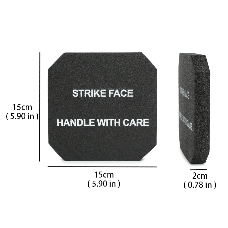 Tactical Vest EVA Side Plates Pad Dummy Plate 6x6“ Airsoft Strike Face Body Armor Protect Side Plate Hunting Vest Plate Ca 2PCS