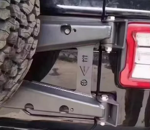 Reinforced Hinge of Spare Tire Frame EVO Tailgate Hinge of Spare Tire Frame Is Suit le for JEEPS JL WranglerS