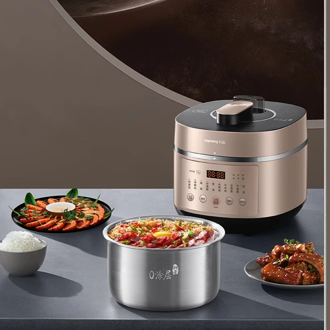Joyoung قدر الضغط الكهربائي طنجرة الضغط المنزلية متعددة الوظائف طنجرة الأرز التلقائي بالكامل الذكاء المتكامل