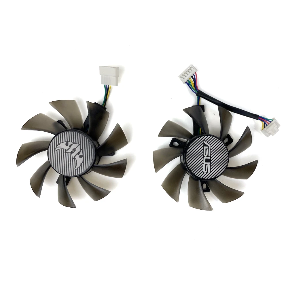 Cooling FD8015U12D T129215BU 6pin 75mm GTX 1660 Ti Cooler For ASUS TUF GTX1660TI 1660 1650 RTX2060 Graphics Card Cooler Fan