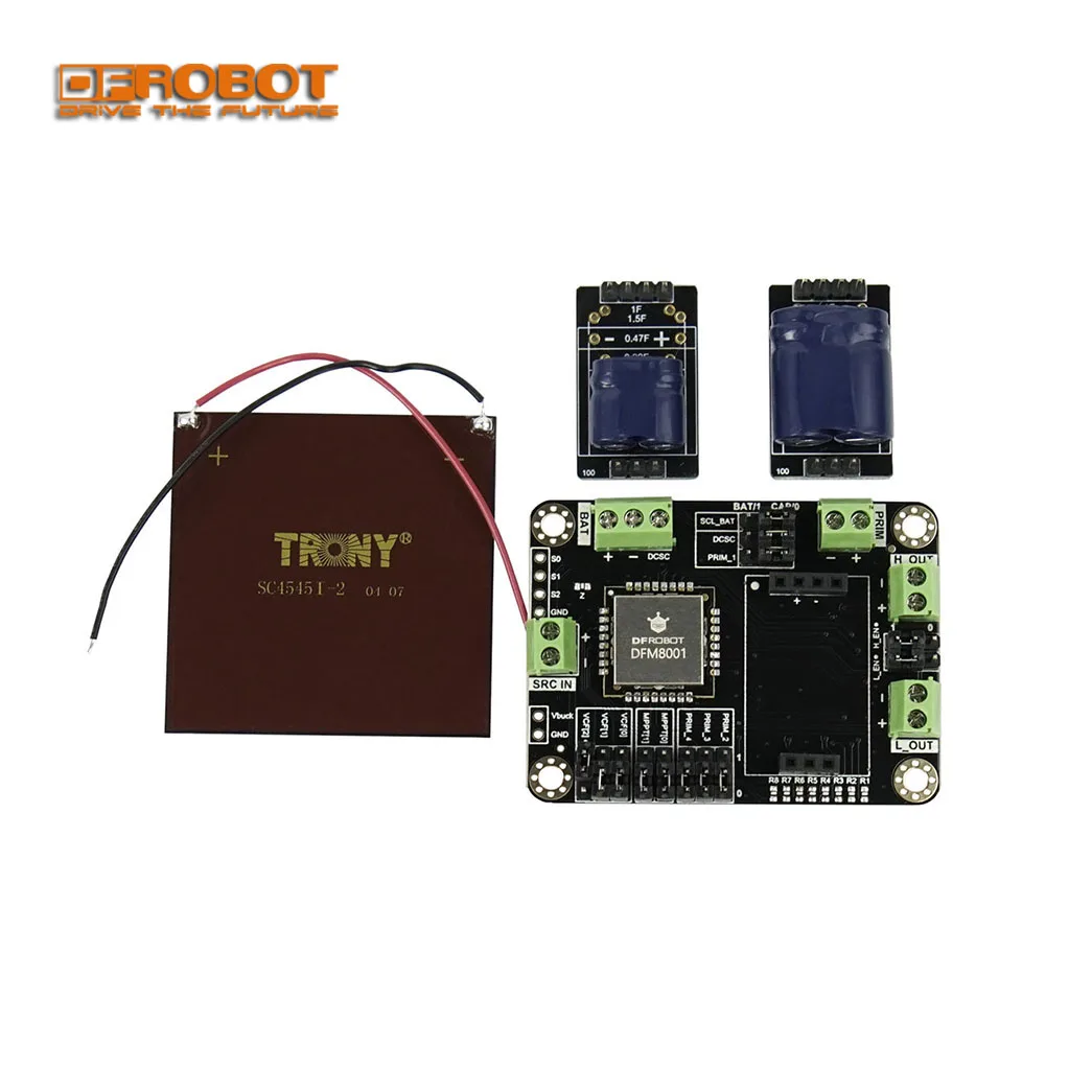 DFRobot DFM8001 Indoor Sensor Nodes Power Kit Support Mechanical Thermal Solar RFEH Ambient Energy Harvesting for Smart home IoT