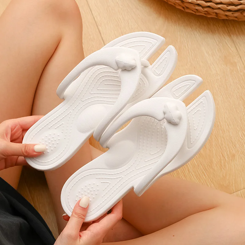 صنادل شاطئ خفيفة الوزن قابلة للطي، شباشب غير قابلة للانزلاق للصيف والسفر والحمام المنزلي والمشي في الهواء الطلق للرجال والنساء #3