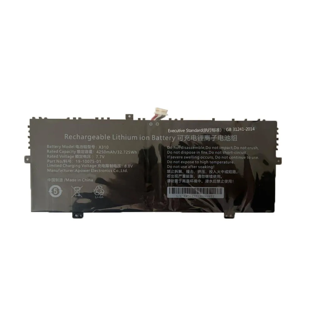 

Аккумулятор для ноутбука Jumper JNB13 Ezbook X3 air 8128 X310 7,7 В 4250 мАч 32,725 Втч Новый