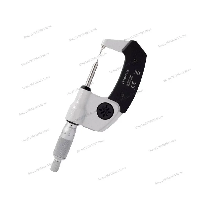 For   Pointed Micrometer High-precision Digital Display Double-pointed Claws Outer Diameter Spiral 342-261-30
