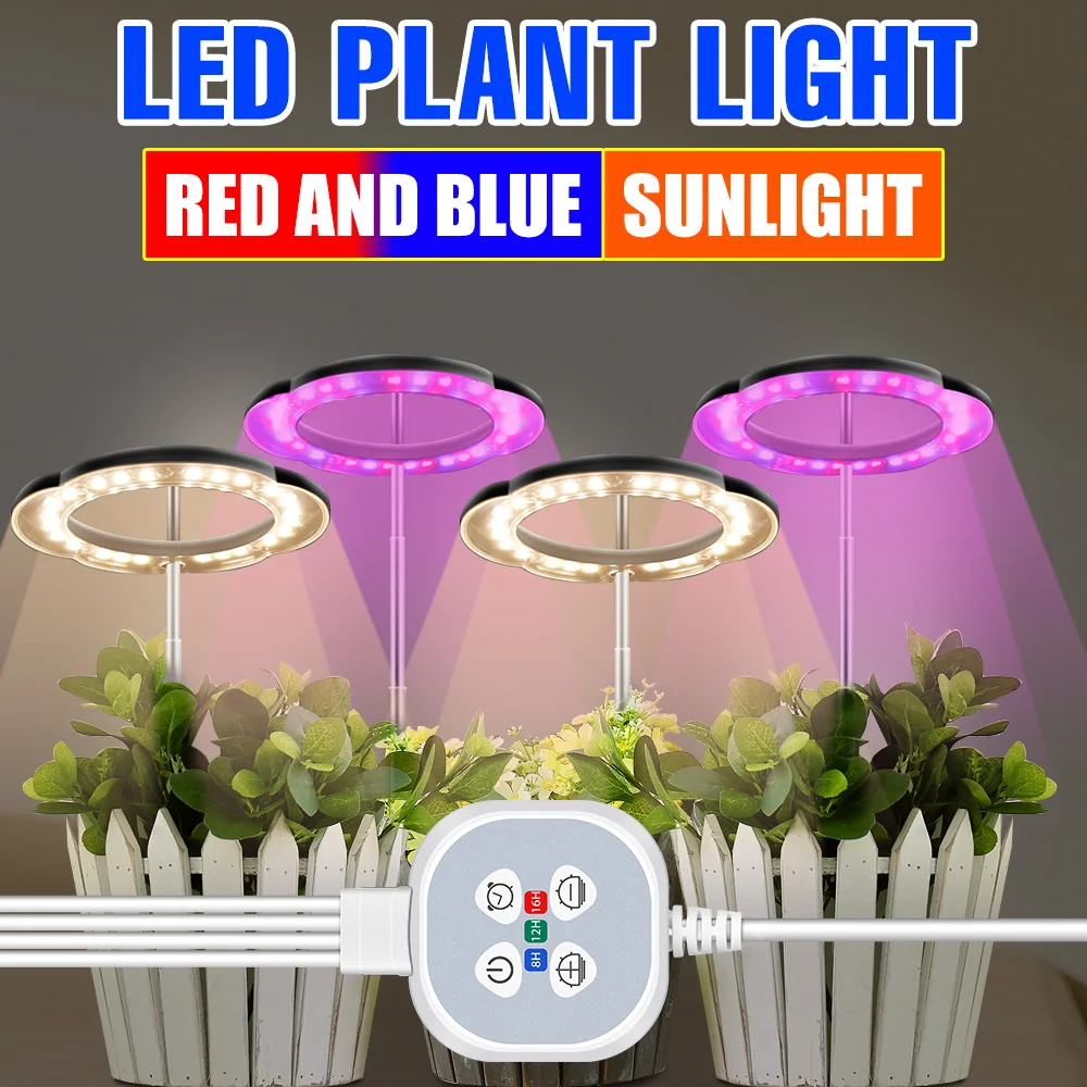 

Full Spectrum Grow Light LED Indoor Plant Fill Lamp 5V Greenhouse Tent Hydroponic Succulent Potted Seedings Cultivation Lighing