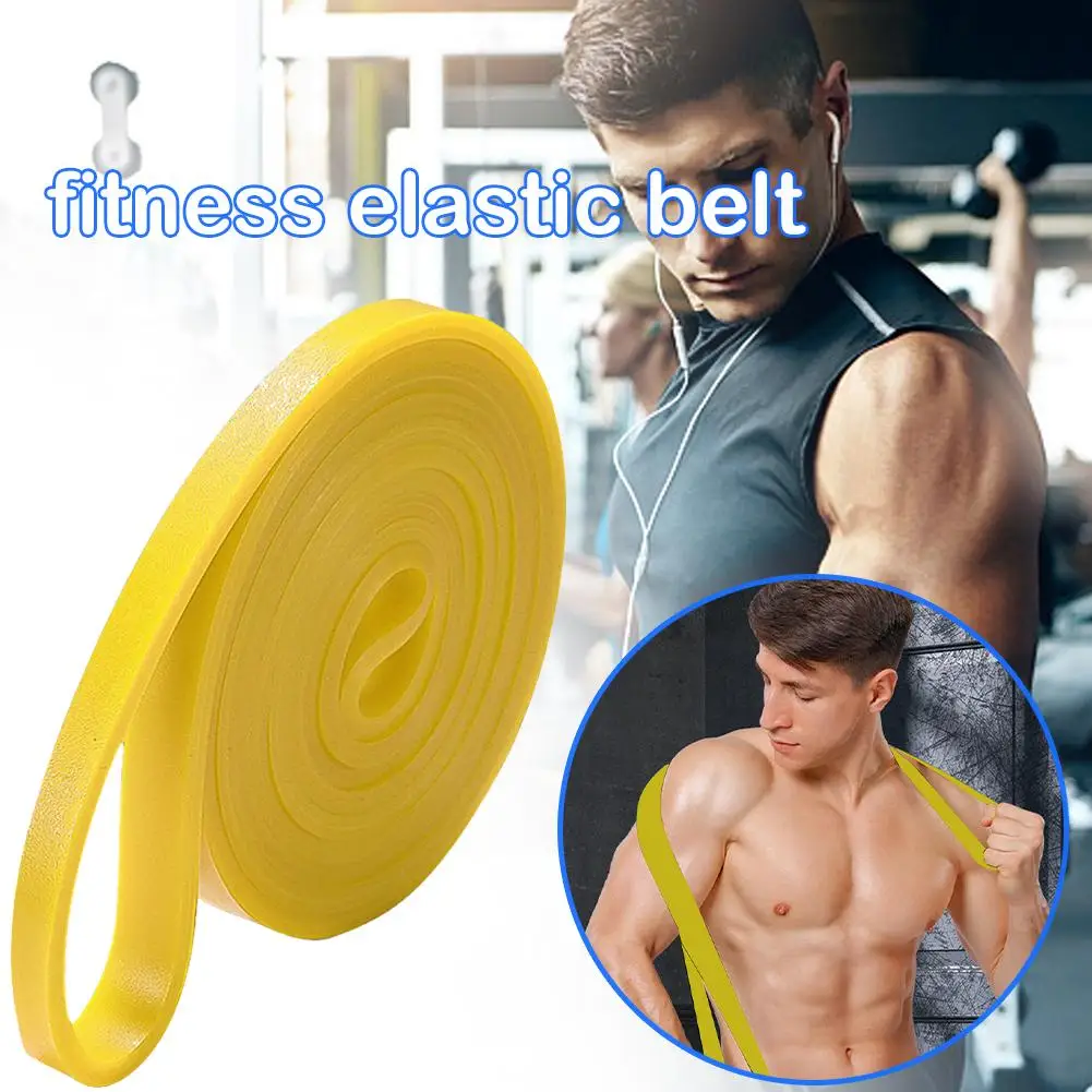 Elastic Band Fitness Resistance Strength Training Rubber Rope Muscle Accessory Training Pull-up Auxiliary Band Tension Ches X0F0