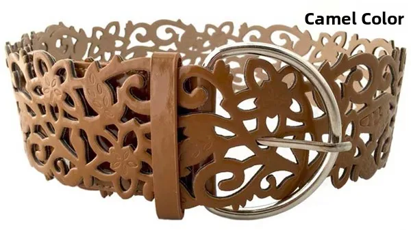 cinto-f-de-couro-pu-com-recortes-estilo-casual-padrao-floral-fivela-de-liga-cinto-de-crimento-Unico