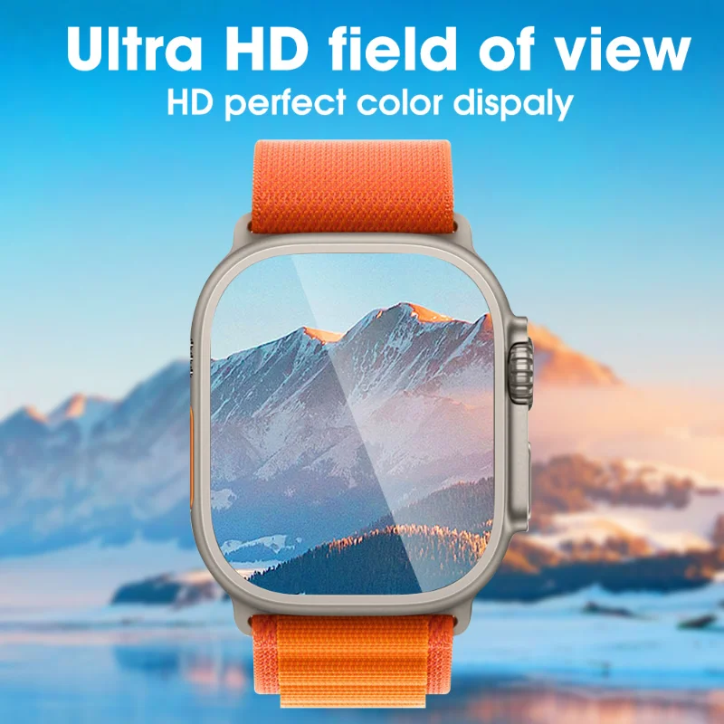 HD Watch Screen Protector Film for Apple Watch Ultra Anti-fingerprint TPU Protective Film for IWatch Ultra Smartwatch