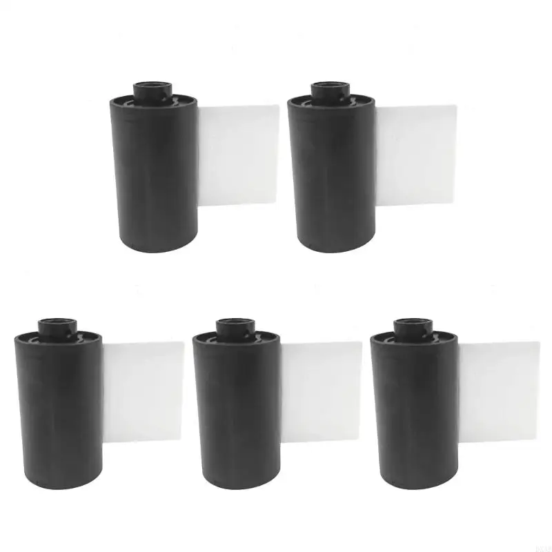 Pack Of 5 Reloadable Film Canisters Film Cassettes For 35mm/135mm Cameras High Durability And Easy Loading Storage Case