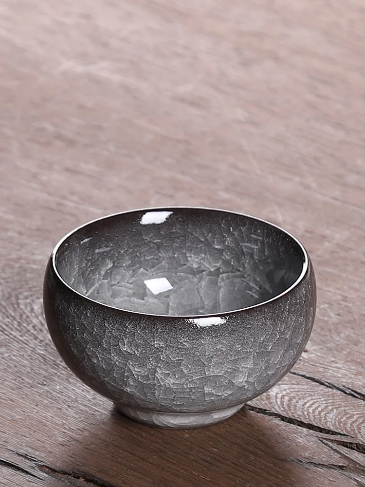 

Handmade Blue Porcelain Tea Cup High End Gongfu Tea Cup for Men And Women Personal Special Drinking Cup Ice Cra Pattern