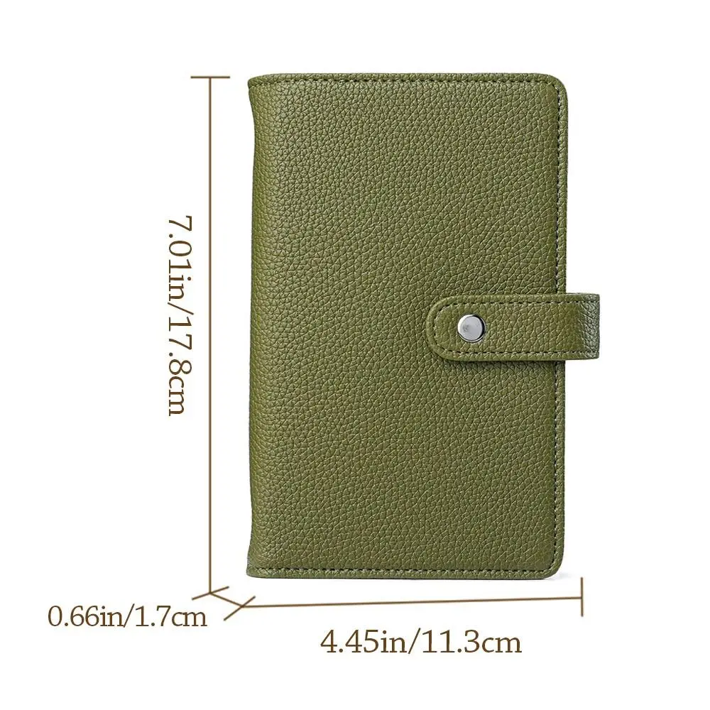 Save Money 100 Envelopes Money Saving Challenge PU Waterproof Savings Binder Reusable Portable Money Collection Book Couples